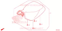 SELLE pour Honda FOURTRAX 420 RANCHER 2X4 Electric Shift de 2018