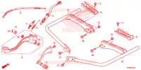 PEDALE   REPOSE PIED pour Honda FOURTRAX 500 FOREMAN ES PS de 2018