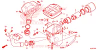 FILTRE A AIR pour Honda FOURTRAX 500 FOREMAN ES PS de 2018