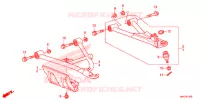 TRIANGLES AVANT pour Honda FOURTRAX 500 FOREMAN de 2018