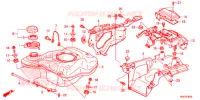 RESERVOIR A CARBURANT pour Honda FOURTRAX 500 FOREMAN de 2018