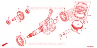 VILEBREQUIN   PISTON pour Honda FOURTRAX 500 FOREMAN de 2018