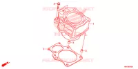 CYLINDRE pour Honda FOURTRAX 500 FOREMAN de 2018