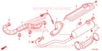 SILENCIEUX D'ECHAPPEMENT pour Honda FOURTRAX 500 FOREMAN de 2018