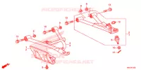 TRIANGLES AVANT pour Honda FOURTRAX 500 FOREMAN de 2018