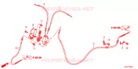 CABLE DE FREIN   SUPPORT pour Honda GIORNO 50 de 2019