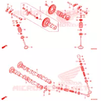 ARBRE A CAMES   SOUPAPE pour Honda CRF 250 R de 2019
