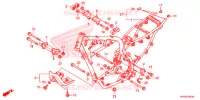 CADRE pour Honda CRF 230 F de 2019