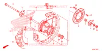 ROUE ARRIERE pour Honda CRF 230 F de 2019