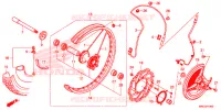 ROUE AVANT pour Honda CRF 450 L de 2019