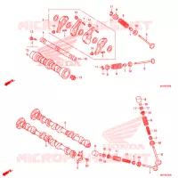ARBRE A CAMES   SOUPAPE pour Honda CTX 700 ABS de 2017