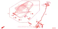 SELLE pour Honda GROM 125 de 2019