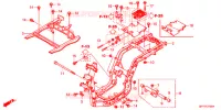 CADRE pour Honda 50 GYRO X STANDARD de 2018