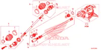 CARDAN pour Honda PIONEER 1000 M3 EPS de 2019