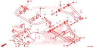 TRIANGLES   BARRE ANTI ROULIS pour Honda PIONEER 1000 M3 EPS de 2019
