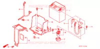 BATTERIE pour Honda DYLAN 125 de 2003
