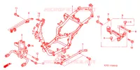 CADRE pour Honda DYLAN 125 de 2003