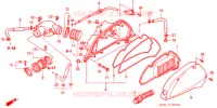FILTRE A AIR pour Honda DYLAN 150 de 2003