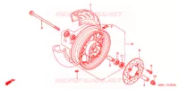 ROUE AVANT pour Honda DYLAN 150 de 2003