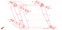 AMORTISSEUR ARRIERE pour Honda PRESS CUB 50 DELUXE de 2006