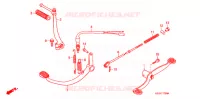 PEDALE   KICK pour Honda SUPER CUB 50 DELUXE de 2005