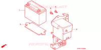 BATTERIE pour Honda LITTLE CUB 50 de 2007