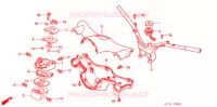 GUIDON   CARENAGE pour Honda LITTLE CUB 50 de 2007