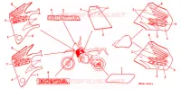 T (2) pour Honda CRM 80 de 1998