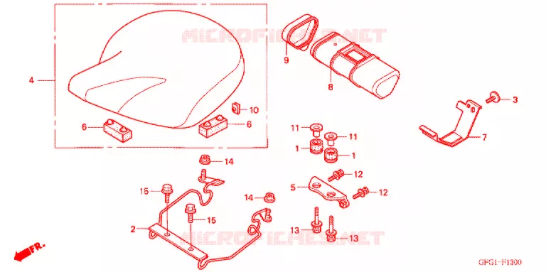 SELLE Honda MOTO 50 other-models 2003  MP503