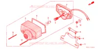 FEU ARRIERE pour Honda CHALY 50 BLUE de 1993