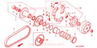 EMBRAYAGE pour Honda 50 SUPER DIO ZX de 1992