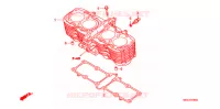 CYLINDRE pour Honda CB 1100 ABS BLACK STYLE UP HANDELBAR de 2012