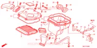 FILTRE A AIR pour Honda GL 1800 GOLD WING ABS AIRBAG NAVI de 2009