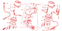 COMPTEUR pour Honda 250 NIGHTHAWK de 1992