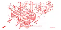 CULASSE pour Honda 250 NIGHTHAWK de 1992