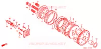 EMBRAYAGE pour Honda 250 NIGHTHAWK de 1992