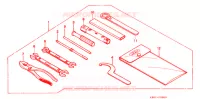 OUTIL pour Honda 250 NIGHTHAWK de 1992