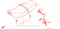 SELLE pour Honda 250 NIGHTHAWK de 1992