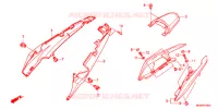 COUVERCLES LATERAUX pour Honda NC 700 de 2013