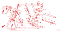 GUIDON   TE DE FOURCHE pour Honda NC 700 de 2013