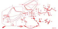 SELLE pour Honda NC 700 de 2013