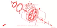 ROUE AVANT pour Honda NC 700 ABS DCT de 2013