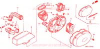 FILTRE A AIR pour Honda SHADOW 400 de 2001