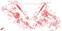 PIECES DE CARBURATEUR pour Honda SHADOW 400 SLASHER BLUE de 2001