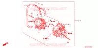 CARBURATEUR (DCY DC2) pour Honda SHADOW 400 SLASHER de 2000