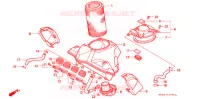 FILTRE A AIR pour Honda CB 250 JADE Without speed warning light de 1993