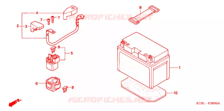 BATTERIE Honda MOTO 250 other-models 2006  PS2506