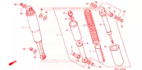 AMORTISSEUR ARRIERE pour Honda BENLY CD 50 de 1991
