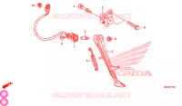 BEQUILLE pour Honda CBR 1000 SP ABS REPSOL de 2015