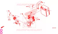 BATTERIE pour Honda CB 500 F de 2019